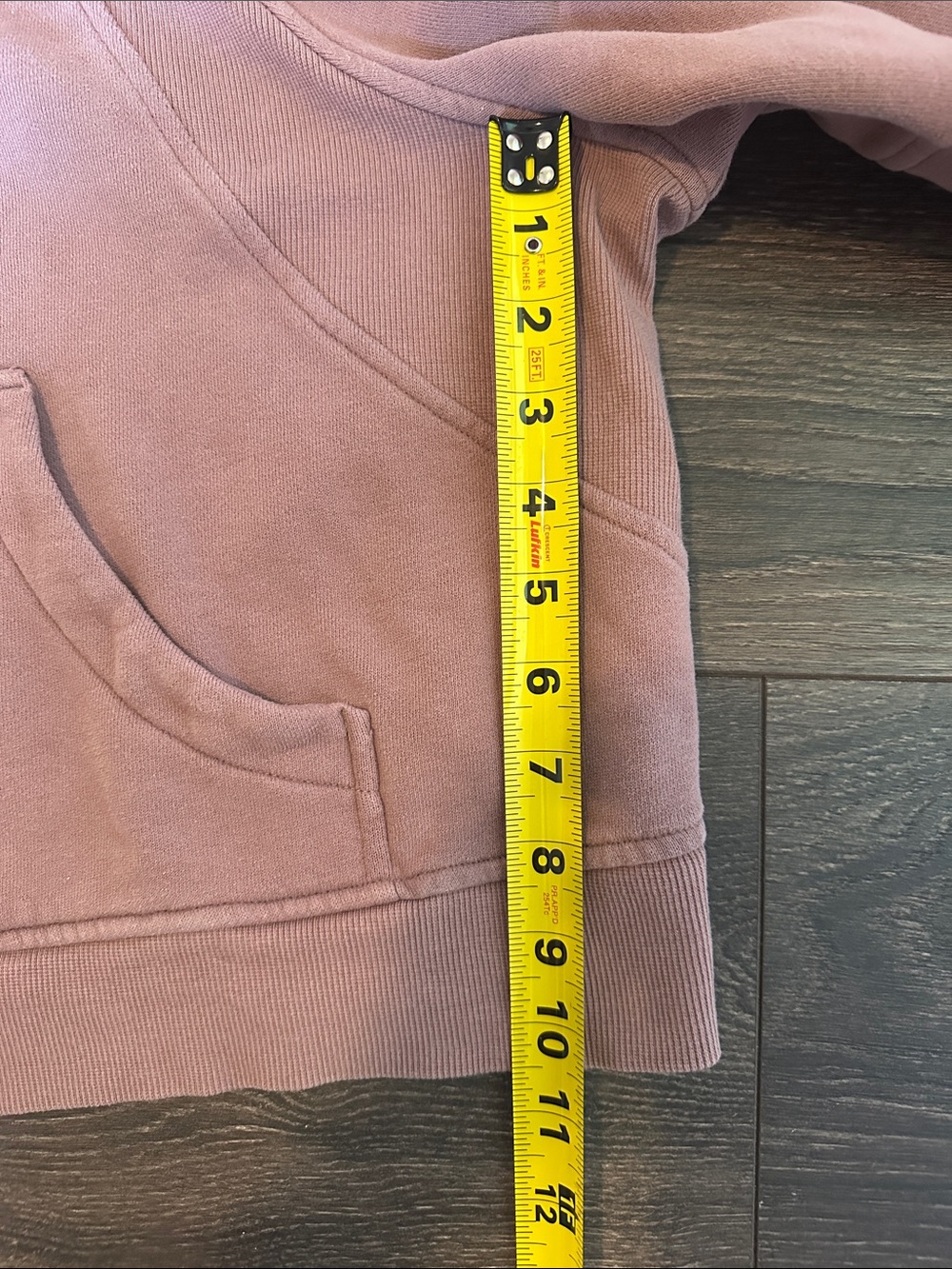 Lululemon Scuba Half Zip Funnel Neck Sweatshirt Dusty Mauve Women’s XL/XXL - Picture 9 of 9